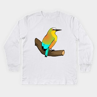 Bird-of-paradise Kids Long Sleeve T-Shirt